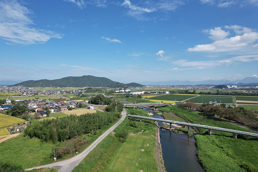 ドローン飛行高度40m_カメラ水平