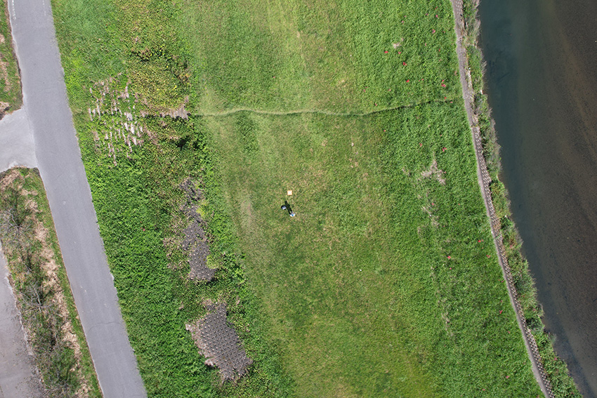 ドローン飛行高度40m_カメラ垂直