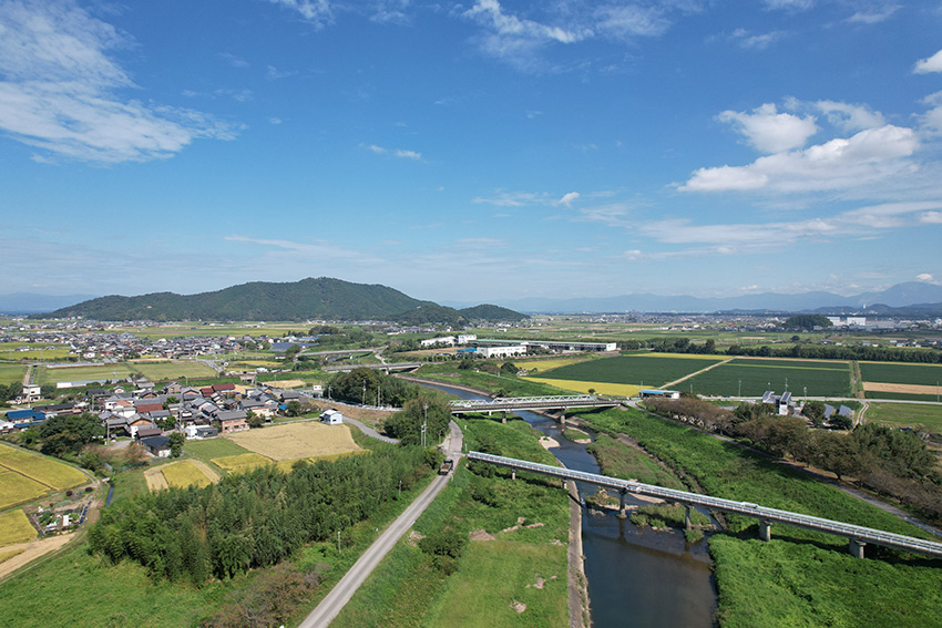 ドローン飛行高度50m_カメラ水平