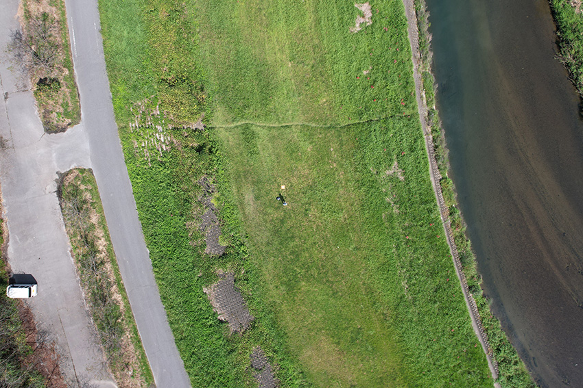 ドローン飛行高度50m_カメラ垂直