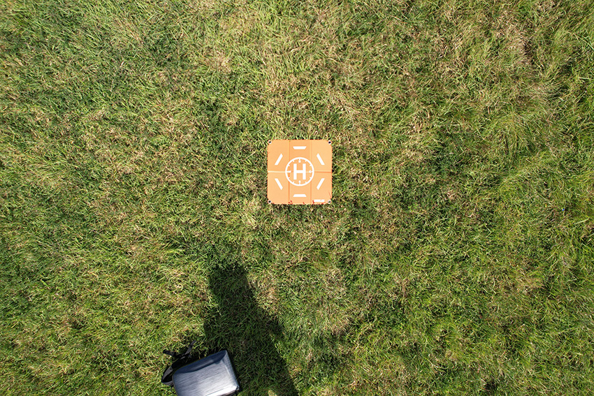 ドローン飛行高度3m_カメラ垂直